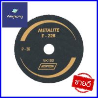 กระดาษทรายกลม NORTON F226 เบอร์ 36 4 นิ้วSANDING DISC NORTON F226 NO6 4IN **หมดแล้วหมดเลย**