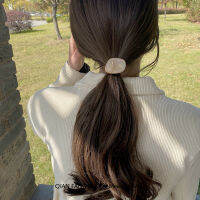 【cw】 Simple Graceful Hair Ring Exquisite Light Luxury High-Grade Headband Hair Elastic Band Hair Rope Female ！