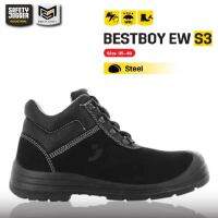 [ของแท้พร้อมส่ง] Safety Jogger รุ่น BESTBOY EW S3 รองเท้าเซฟตี้ หัวเหล็ก พื้นกันทะลุ กว้างพิเศษ พื้นกันน้ำมัน