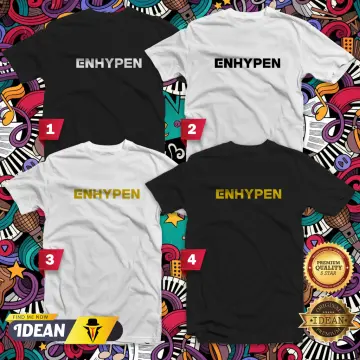 The hottest and most popular jersey Enhypen Jersey Dodgers White Collar V  Tshirt / Enhypen T Shirt / Dodger Enhypen Shirt / Unisex Summer Short  Sleeve Tee Tops Custom Name Number Full