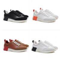 2023 Mens Casual Shoes Genuine Leather Cotton Cloth Lace-Up Classic Sports Shoes Fashion Designer Men Running Shoes