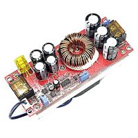 DC 1200W 20A Step-up Boost Converter Constant Current Power Supply Driver 10-60V to 12-83V Voltage Charger Step Up Module