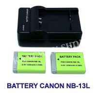 NB-13L  NB13L แบตเตอรี่  แท่นชาร์จ  แบตเตอรี่พร้อมแท่นชาร์จสำหรับกล้องแคนนอน Battery  Charger  Battery and Charger For Canon PowerShot G1 X Mark III,G7 X,G7 X Mark II,G9 X,SX720 HS,SX730 HS,SX740 BY JAVA STORE