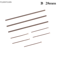 YUANYUAN001หมุด0.8x2ตะปู5มม./28มม. สำหรับรถยนต์รุ่น1:64 HW/Matchbox/Tomeca 5ชุด