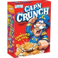 Premium snack Enjoy eating Cap’n Crunch Original Cereal 398g ซีเรียล Capn Crunch สินค้านำเข้าจากอเมริกา USA (1 Pack)