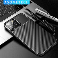 สำหรับ iPhone 14 Pro Max Case Soft Silicon Cover คาร์บอนไฟเบอร์ TPU เคสกันกระแทกสำหรับ iPhone 14 Pro 14 Plus 14 Cover Case