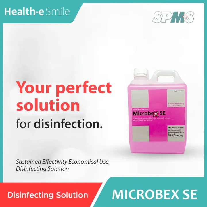 Microbex SE Disinfectant Solution for Cold Sterilization 1L Lazada PH
