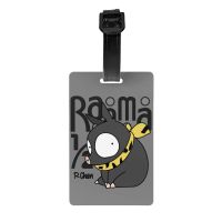 【CW】 P Ranma Luggage Tag Suitcase Accessories Label Holder Baggage Name ID Address for Men