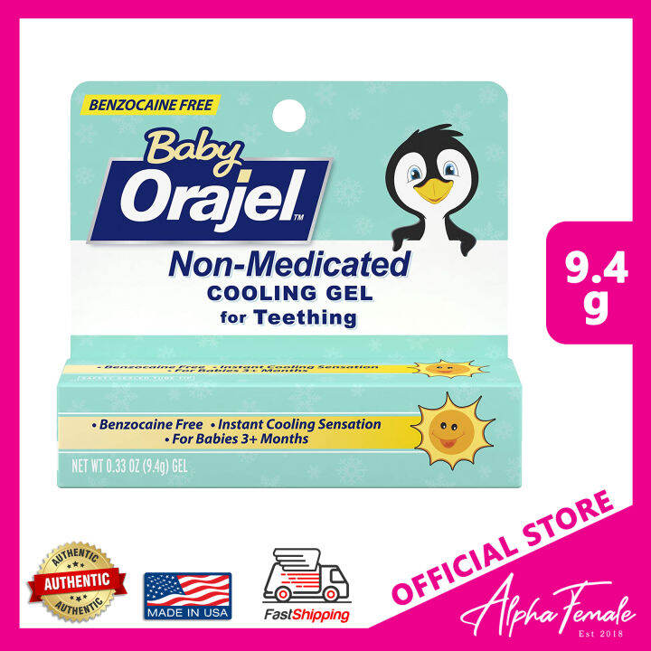 Baby Orajel NonMedicated Cooling Gel for Teething, Benzocaine Free