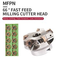 HSB-MFPN66 CNC Shoulder Face Mill Head สําหรับเครื่องตัดมิลลิ่งแบบถอดเปลี่ยนได้ MFPN และ PNMU Carbide Milling Insert Lathe