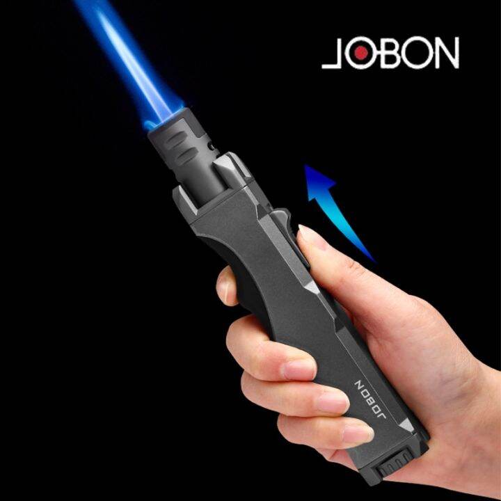 JOBON Outdoor Windproof Turbine Torch Butane Kitchen BBQ Welding ...