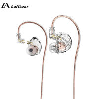 Lafitear หูฟัง LE2 1DD ความละเอียดสูงหูฟังเพลงไฮไฟ2ขาสายเคเบิลที่ถอดเปลี่ยนได้หูฟัง HIFI เสียงเบสตัดเสียงรบกวนหูฟังอินเอียร์เล่นเกมกีฬาวิ่งหูฟังมีสายสำหรับ Xiaomi มือถือแอนดรอยด์ IOS MP3เครื่องเล่น MP4แท็บเล็ตแล็ปท็อป