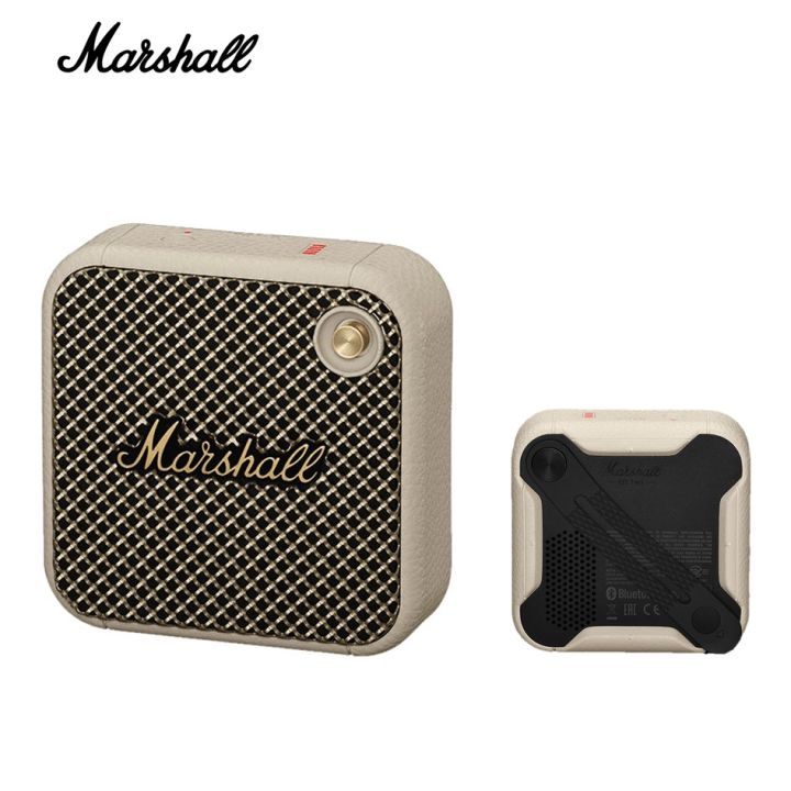 ลำโพง-marshall-willen-ใหม่-ล่าสุด-2022-พร้อมส่งmarshall-willen-10w-สวยคลาสสิกเล็ก-กระทัดรัด-พกพาง่ายฟังต่อเนื่องได้นานถึง-15-ชม-สินค้า-แท้-ขายก่อนใคร