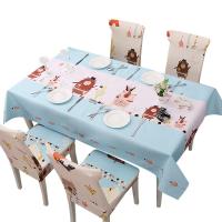 flamingo table cloth chair cover waterproof fabric table cloth cover