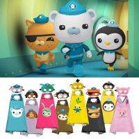 The Octonauts Costumes Cape with for Kids Birthday Party Favor Kwazii Barnacles Dashi Peso Cosplay