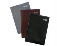 Diary Planner สมุดแพลนเนอร์ 2023 ปกคราฟท์ ขนาด A5 ความหนา 70 แกรม 16แผ่น DX 325-001X