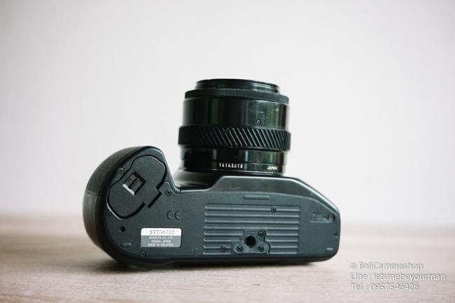 ขายกล้องฟิล์ม-minolta-a303si-serial-97750722-พร้อมเลนส์-สำหรับตั้งโชว์