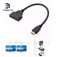 PIXELTH หัวแปลง HDMI สายแปลง HDMI แบบออก 2จอ