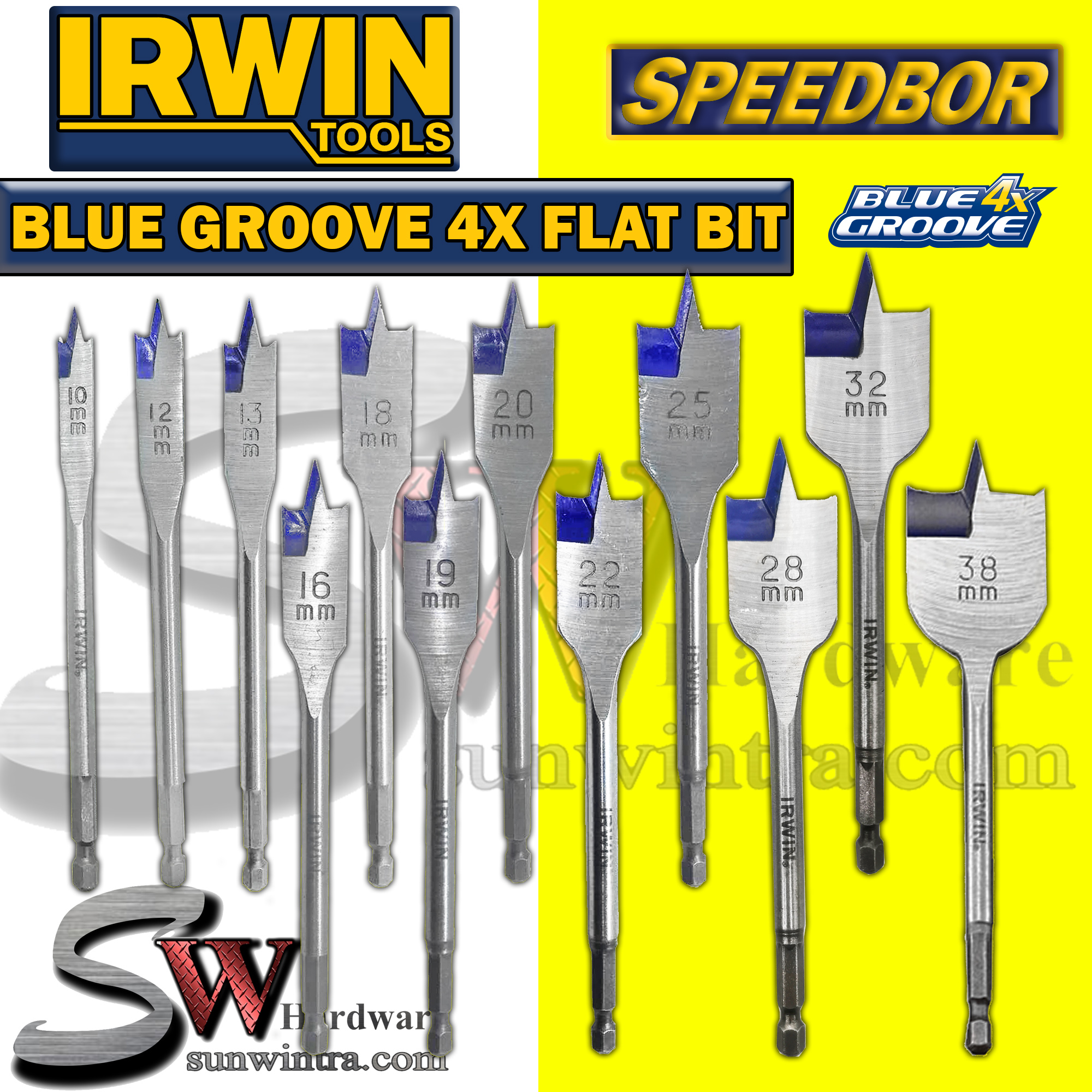 IRWIN Irwin 16mm Speedbor Spade Drill Bit 
