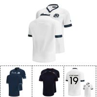 2023 SCOTLAND RUGBY AWAY RUGBY JERSEY Custom Name And Number Size S--5XL Top-Quality