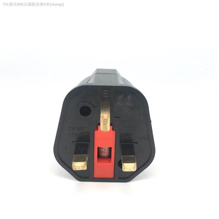 cw-13a-250v-copper-korea-germany-france-russia-to-adapter-fused-plug-singapore-converter-type-g