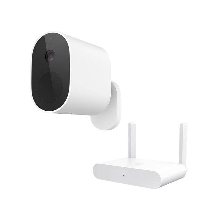 xiaomi-กล้องวงจรปิดนอกบ้าน-mi-wireless-outdoor-camera-1080p-130-2-way-calling-ip65-dustproof-amp-water-proof-infrared-night-vision-ai-human-detection-google-amp-alexa-linkage