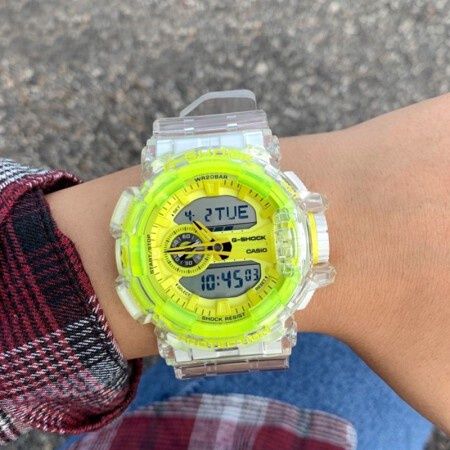 นาฬิกาข้อมือ-รุ่น-ga-400sk-1a9dr-สีเหลืองใสประกันร้าน