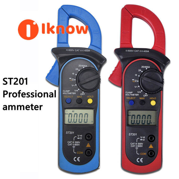 I know Popular ST201 professional ammeter, hook meter, digital clamp
