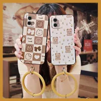 personality protective Phone Case For MOTO G73 5G texture Cartoon cartoon The New simple luxurious funny solid color