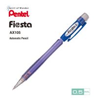 Pentel ดินสอกด เพนเทล Fiesta AX105 0.5mm - ด้ามสีน้ำเงิน