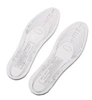 【jw】♦™  Palmilhas esportivas de espuma memória para sapatos homem mulher esponja almofada absorção choque palmilhas conforto inserções sapato pode ser cortado