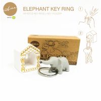 Wel-B Elephant key ring – Whistle &amp; Key Holder พวงกุญแจช้าง key ring ของที่ระลึกพวงกุญแจช้าง พวงกุญแจไทย พวงกุญแจนำโชค Souvenir Thailand