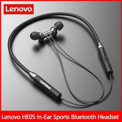 ZZOOI Lenovo HE05 Bluetooth Earphones Wireless Earbuds Sport Headphone Waterproof Earplugs HiFi For Xiaomi Huawei iPhone Phone Android