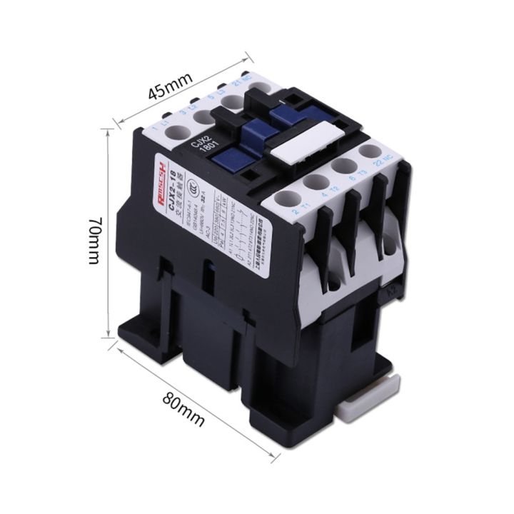 lc1d-คอนแทคไฟฟ้ากระแสสลับ-cjx2-1801-18a-nc-3-เฟส-din-rail-24v-36v-110v-220v-380v