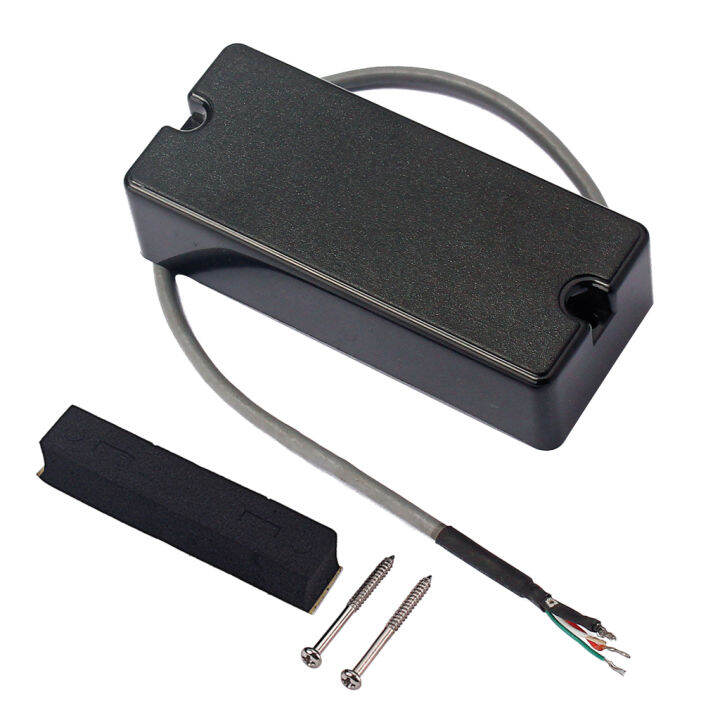 CCCOOL 4 String Electric Bass Guitar Pickups Humbucker Bridge and Neck