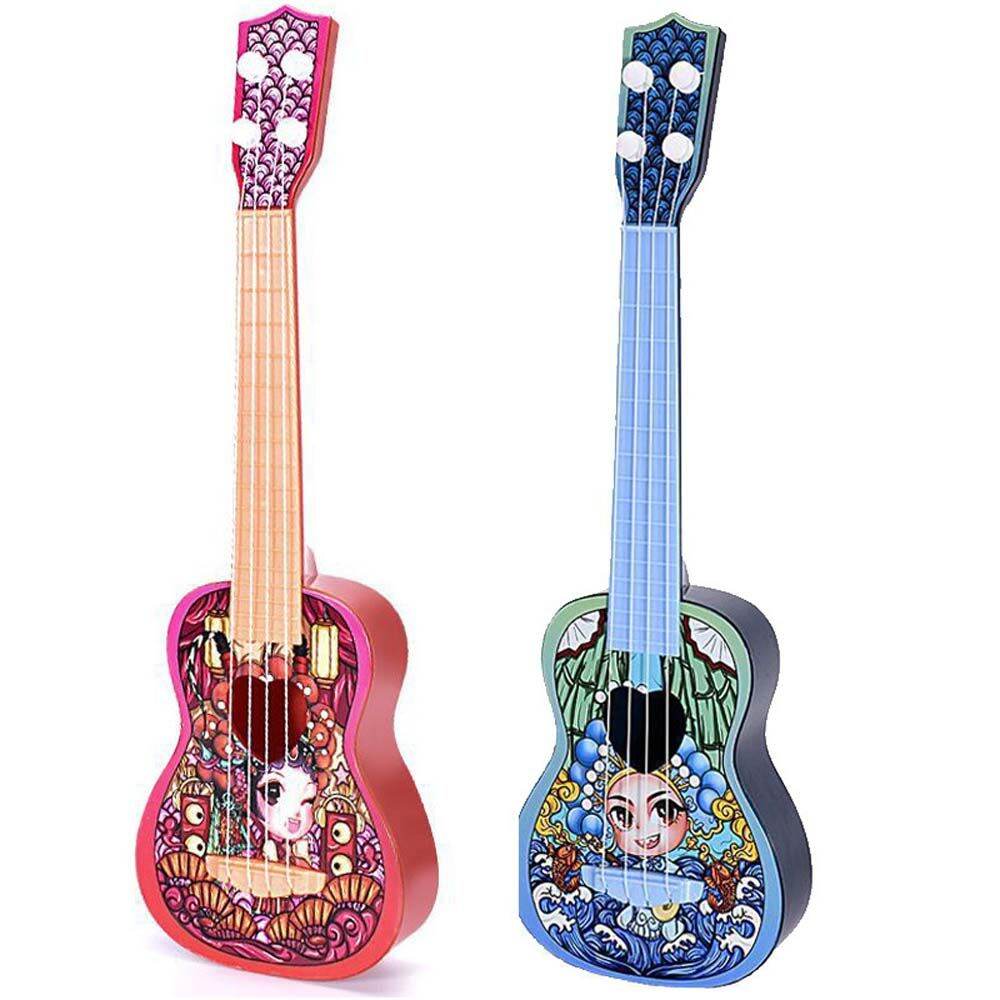 1Pc Musical Development Educational Toys`Guitar For 3+Years Old Children random 