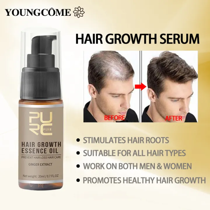 Hair Grower for Men Original Serum Treatment Bleaching Set Hair Growth