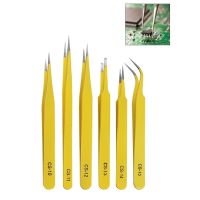 【cw】 1PC Anti-static Curved Straight Forceps  Repair Hand Tools