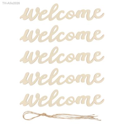 ☬ Welcomelisting Front Door Decorations Hanging Sign Small Cutout Outdoor Table