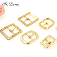 High quality 10pcs/lot 20mm/15mm/10mm gold small Square metal shoe buckles bags Belt decoration Buckles DIY sew accessories