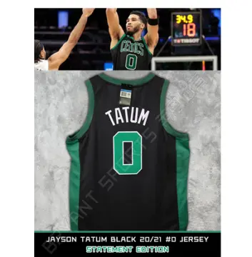Men 0 Jayson Tatum Jersey City Edition Gray Boston Celtics Jersey Player