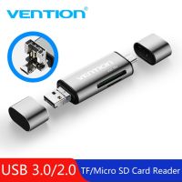 เครื่องอ่านการ์ด Vention USB USB2.0 3.0 TF SD Micro ตัวแปลง OTG