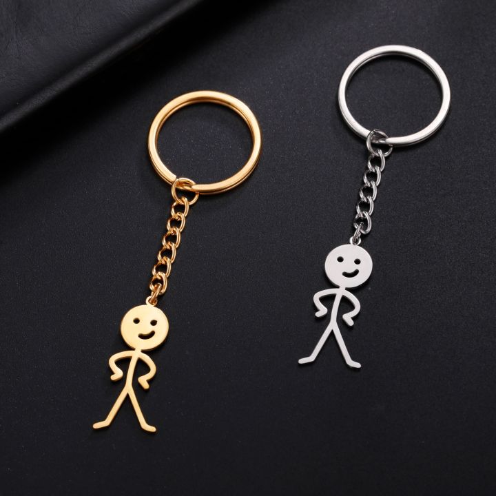 vv-teamer-2023-trend-fuxk-you-middle-stickman-keychain-school-car-pendant-couple-trinket-keyring-wholesale