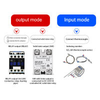 ตัวควบคุมอุณหูมิ PID ดิจิตอลชุดจอแสดงผลควบคุมอุณหภูมิอัจฉริยะ AC100-240V สำหรับใช้ในบ้าน