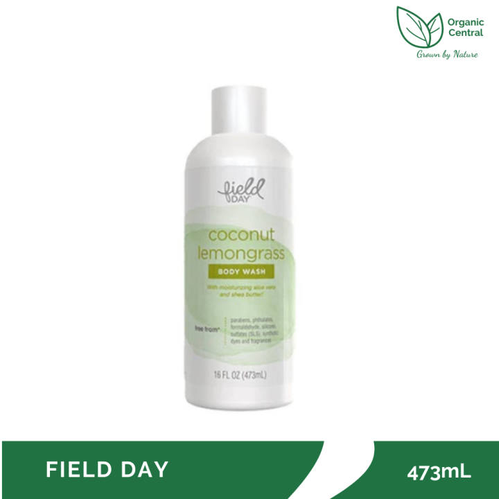 Field Day Body Wash Coconut Lemongrass 473mL Lazada PH
