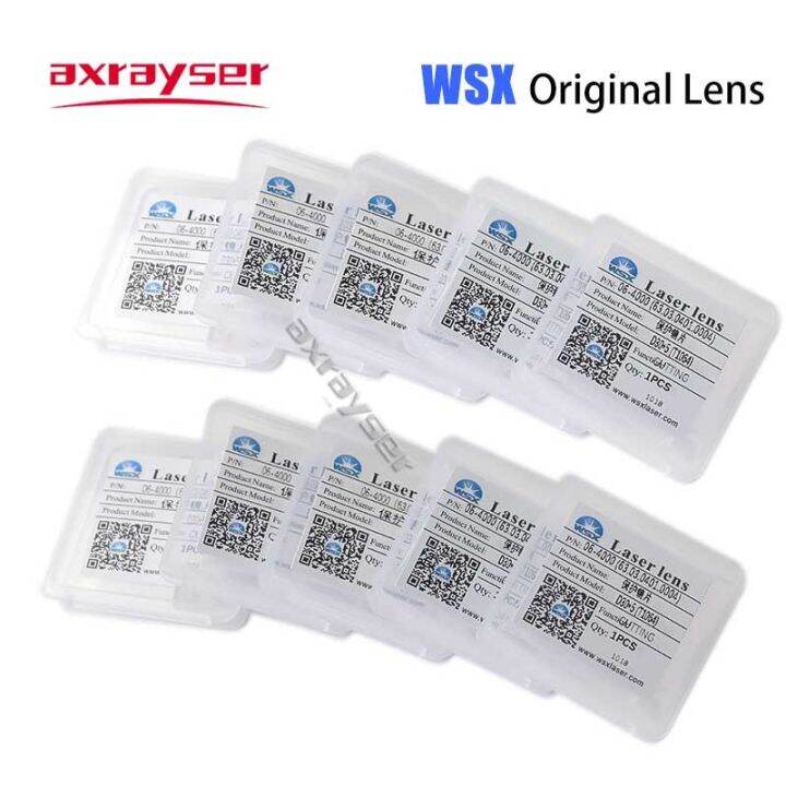 wsx-30x5เลนส์เดิมเลเซอร์สำหรับป้องกันหน้าต่าง4kw-1064nm-jgs1ซิลิก้า18x2ออปติคอล20x2สำหรับตัดไฟเบอร์-kc13-15