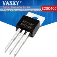 10pcs  S20C40C TO-220 S20C40 TO220 Schottky common cathode 20A 40V new original WATTY Electronics