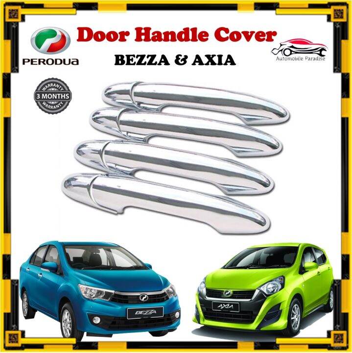Perodua Axia / Bezza / Myvi Chrome Door Handle Cover Lazada