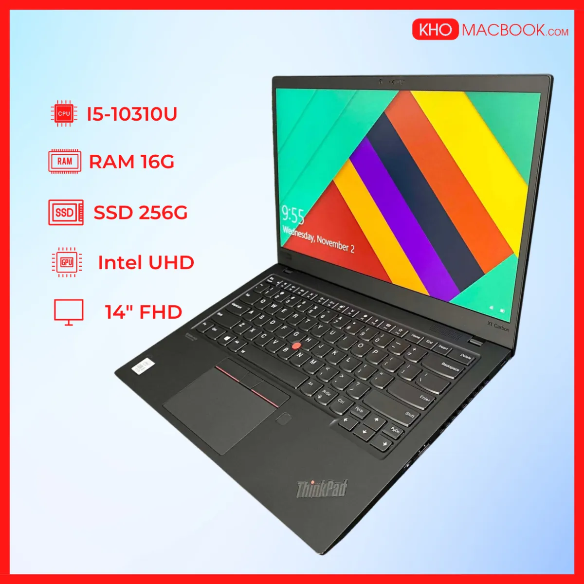 ThinkPad X1 Carbon GEN 5 |Core i7 Ram16G | www.ibnuumar.sch.id