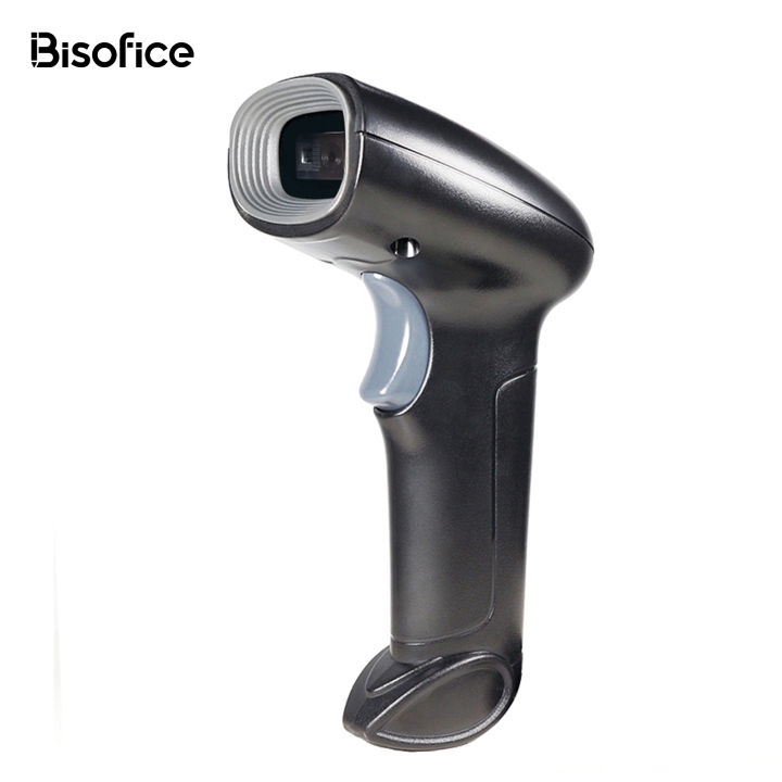 Bisofice USB Barcode Scanner 1D Handheld Wired Bar Code Reader Support ...